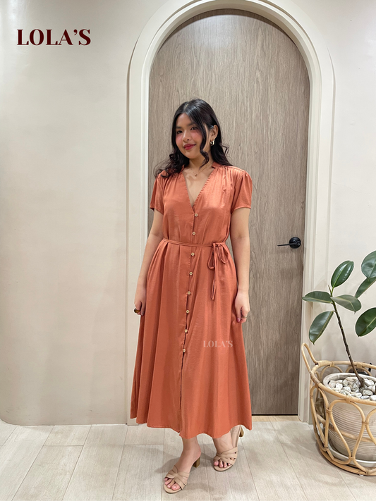 Kyle Dress (Rust)