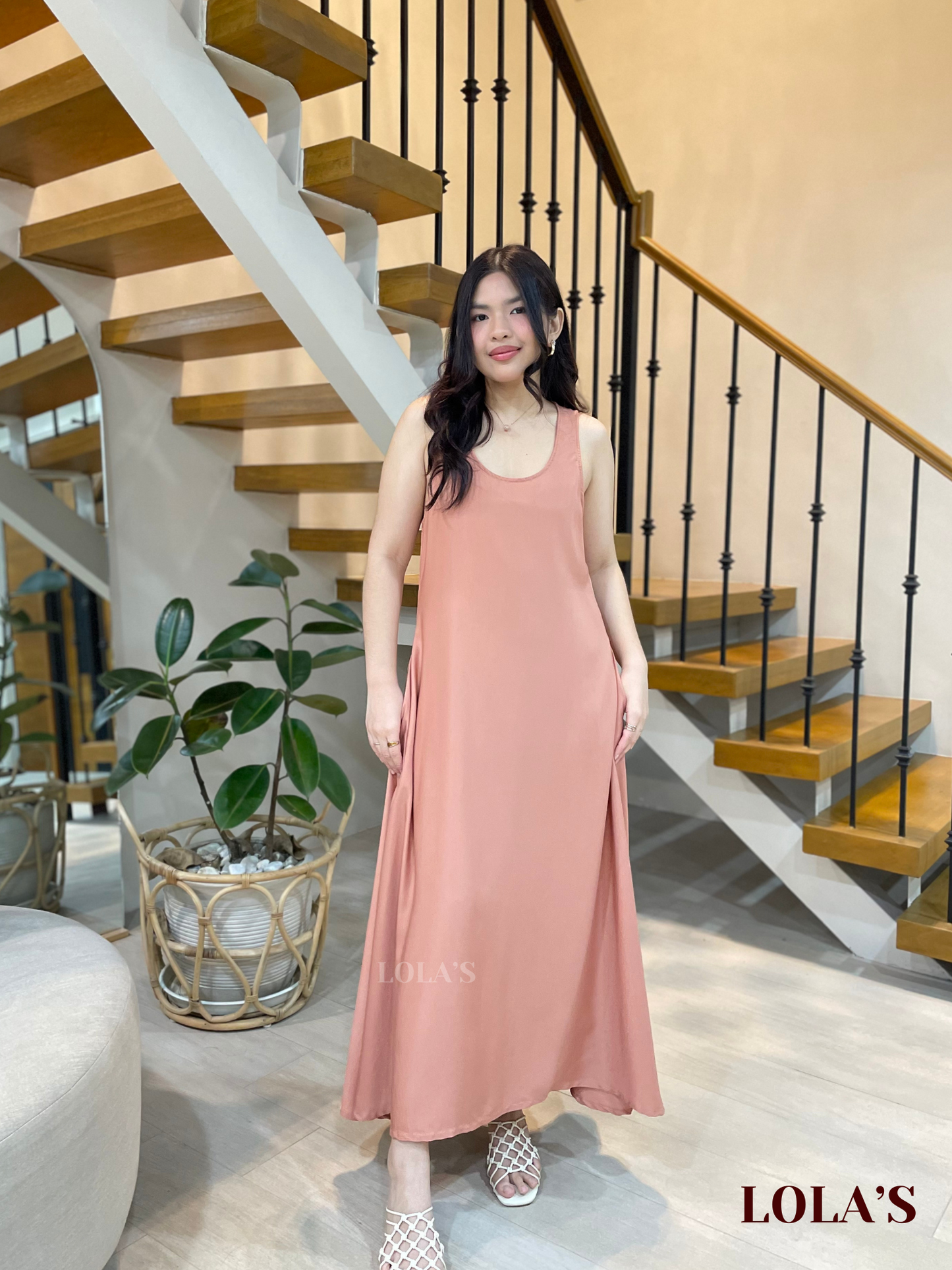 Miranda Dress (Soft Ginger)