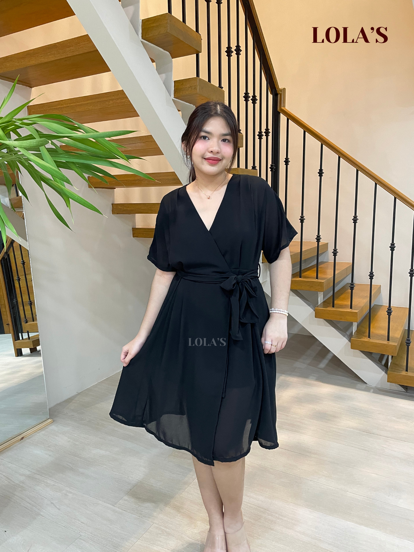 Linda Dress (Black)