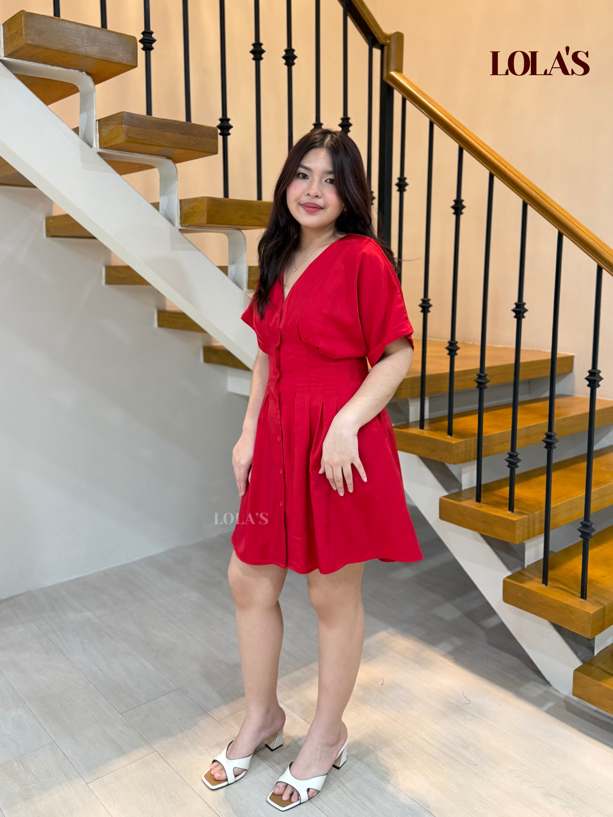 Felicia Dress (Red)