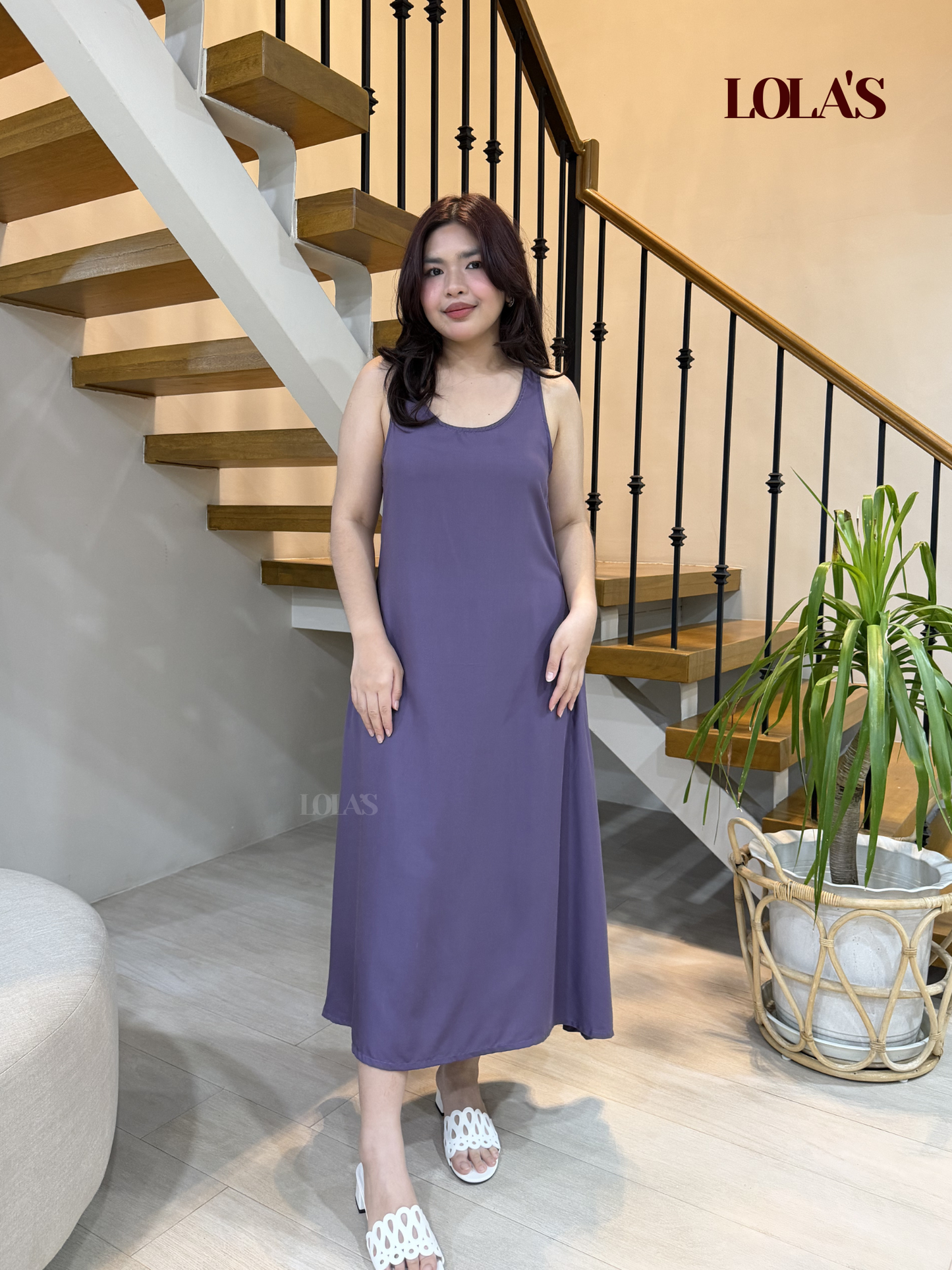 MIranda Dress (Royal Purple)