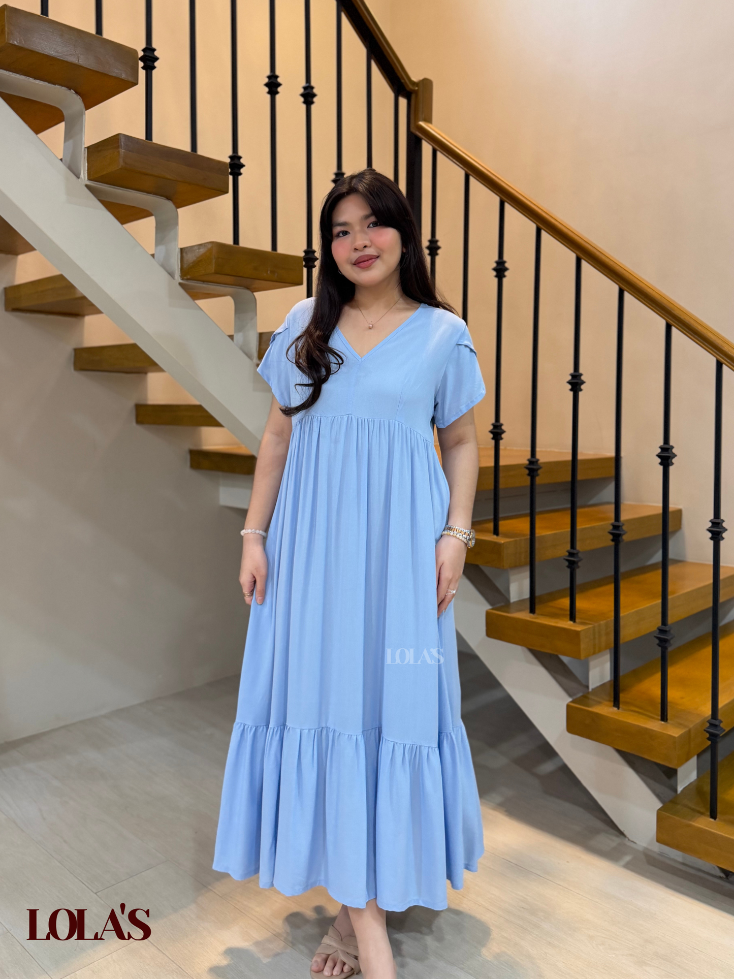 Jane Dress (Sky Blue)