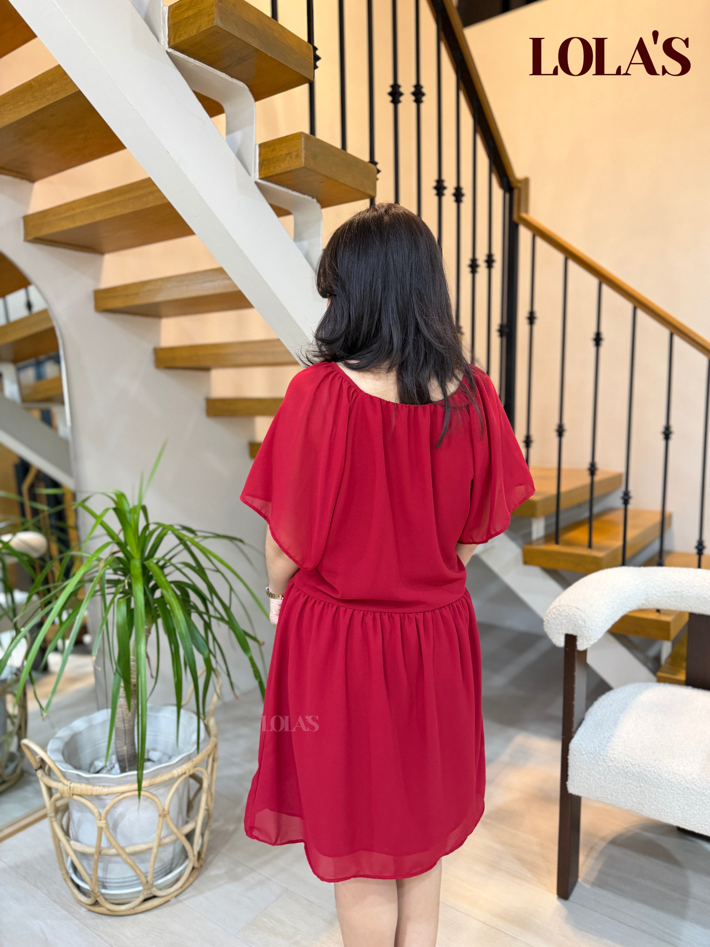 Nessa Dress (Red)