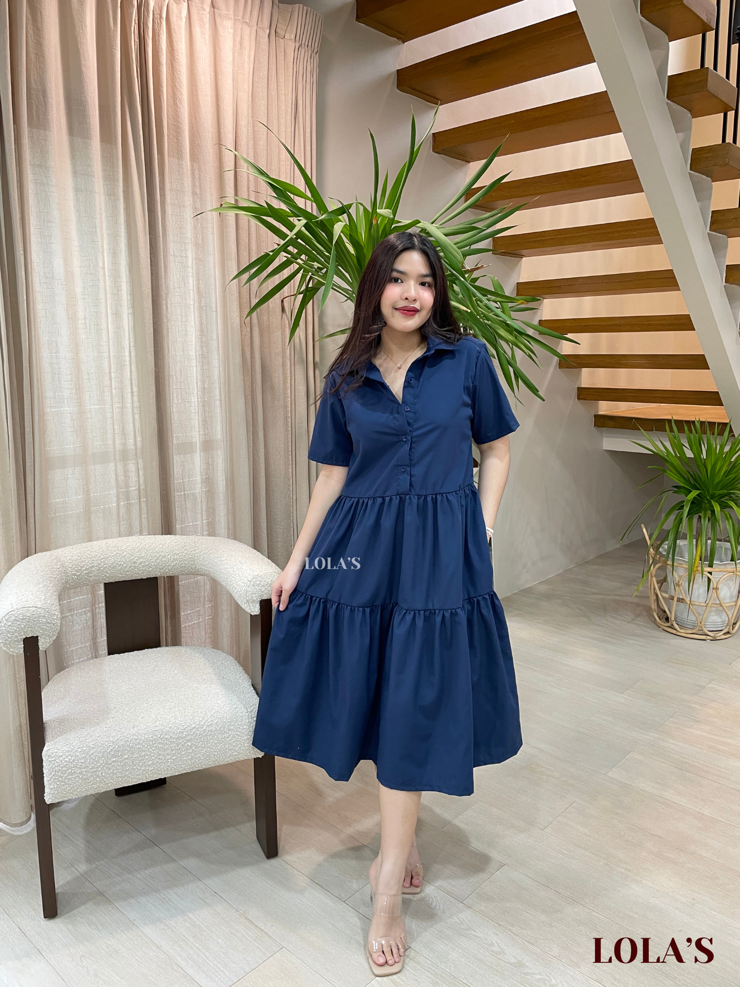 Emily Dress (Blue)