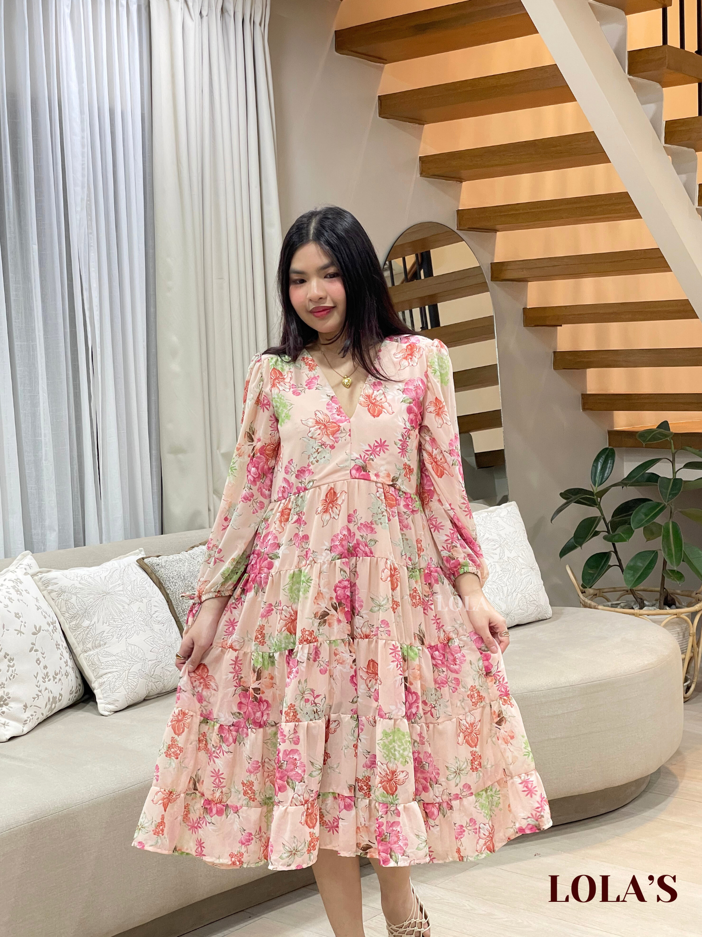Anna Dress (Blossoming Summer)