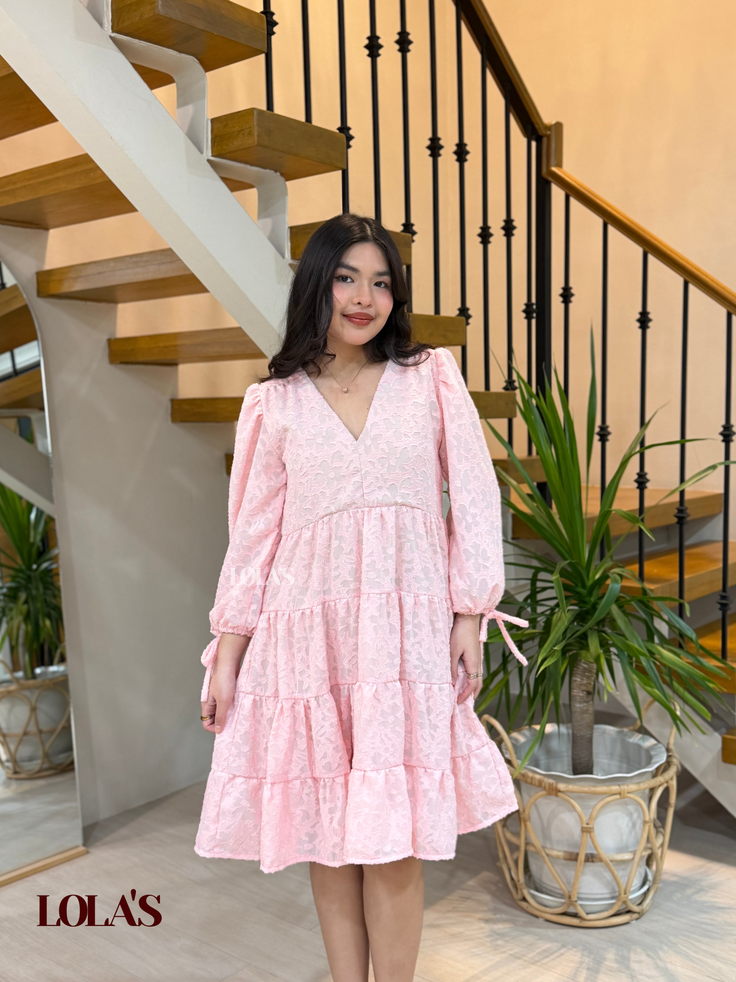 Diana Dress (Baby Pink)