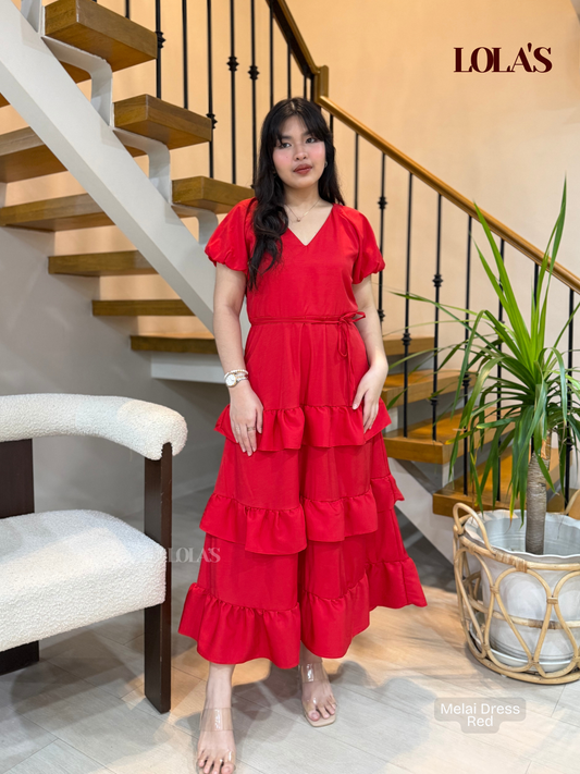 Melai Dress (Red)