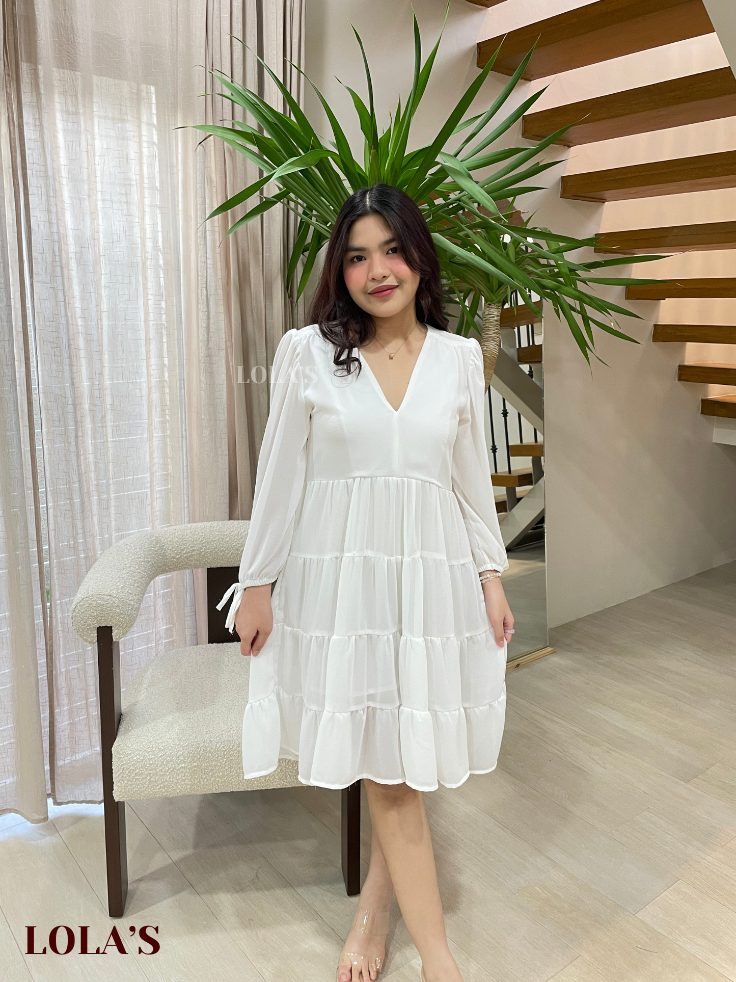 Diana Dress (White)