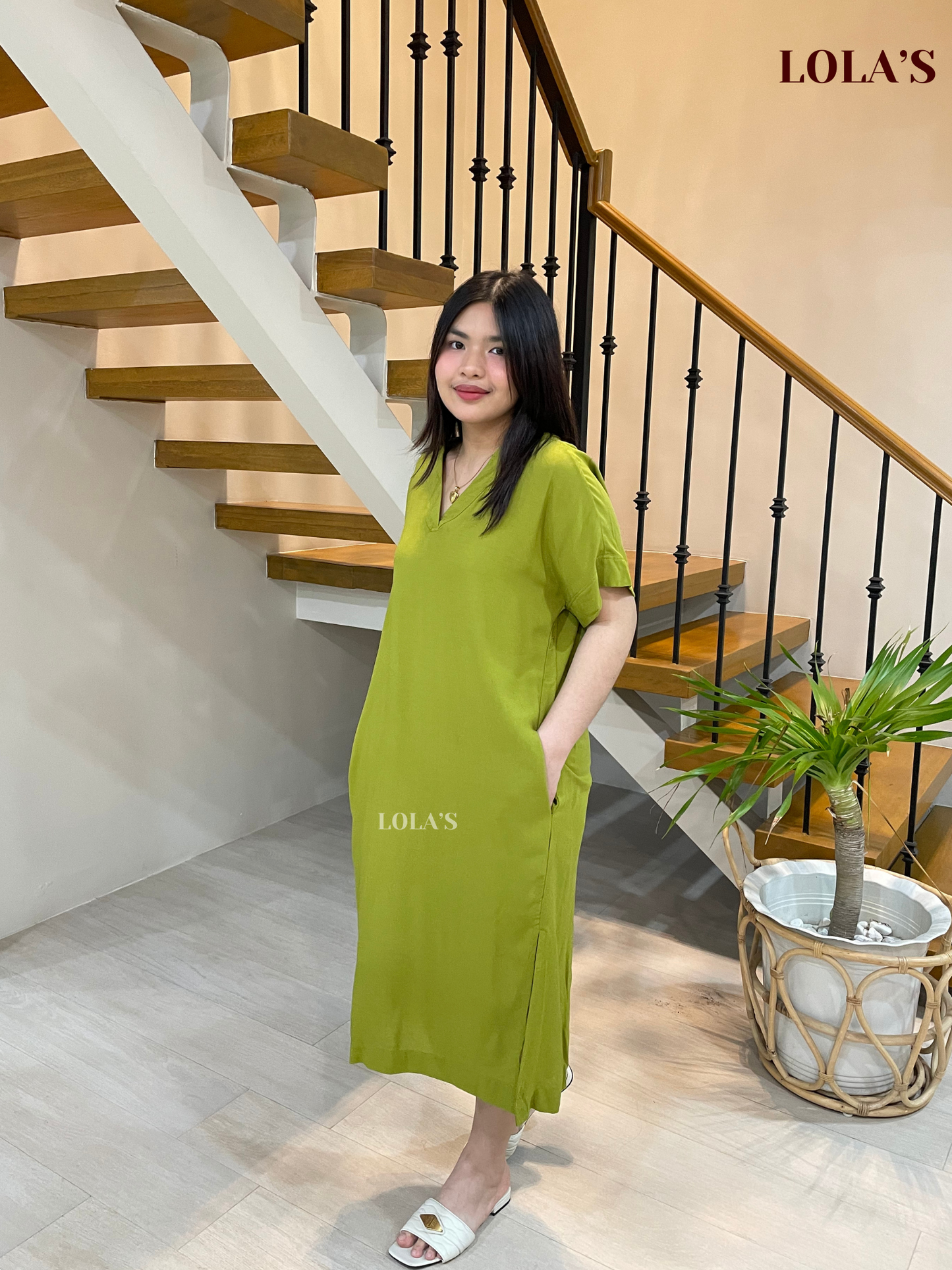 Coco Dress (Apple Green)