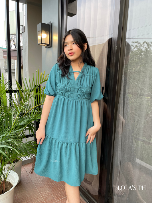 Louise Dress (Teal)