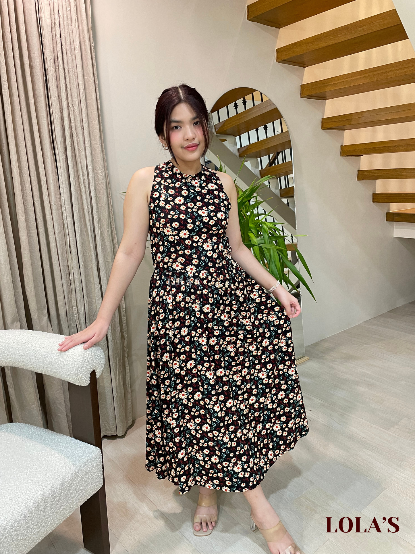 Sarah Dress (Happy Daisies)