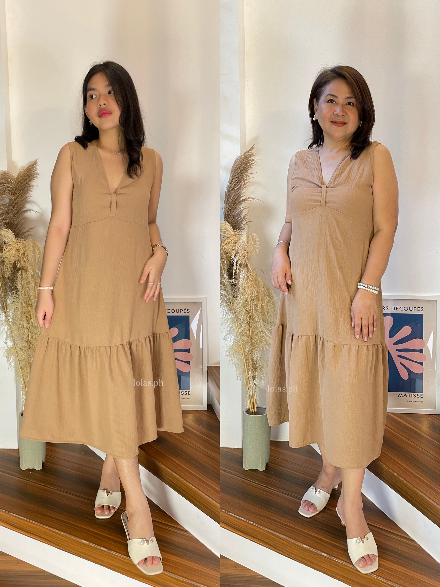 Hyekyo Dress (Nude)