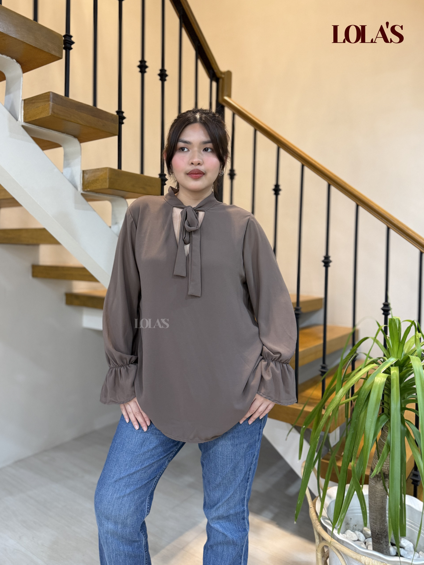 Mirrele Top (Taupe)