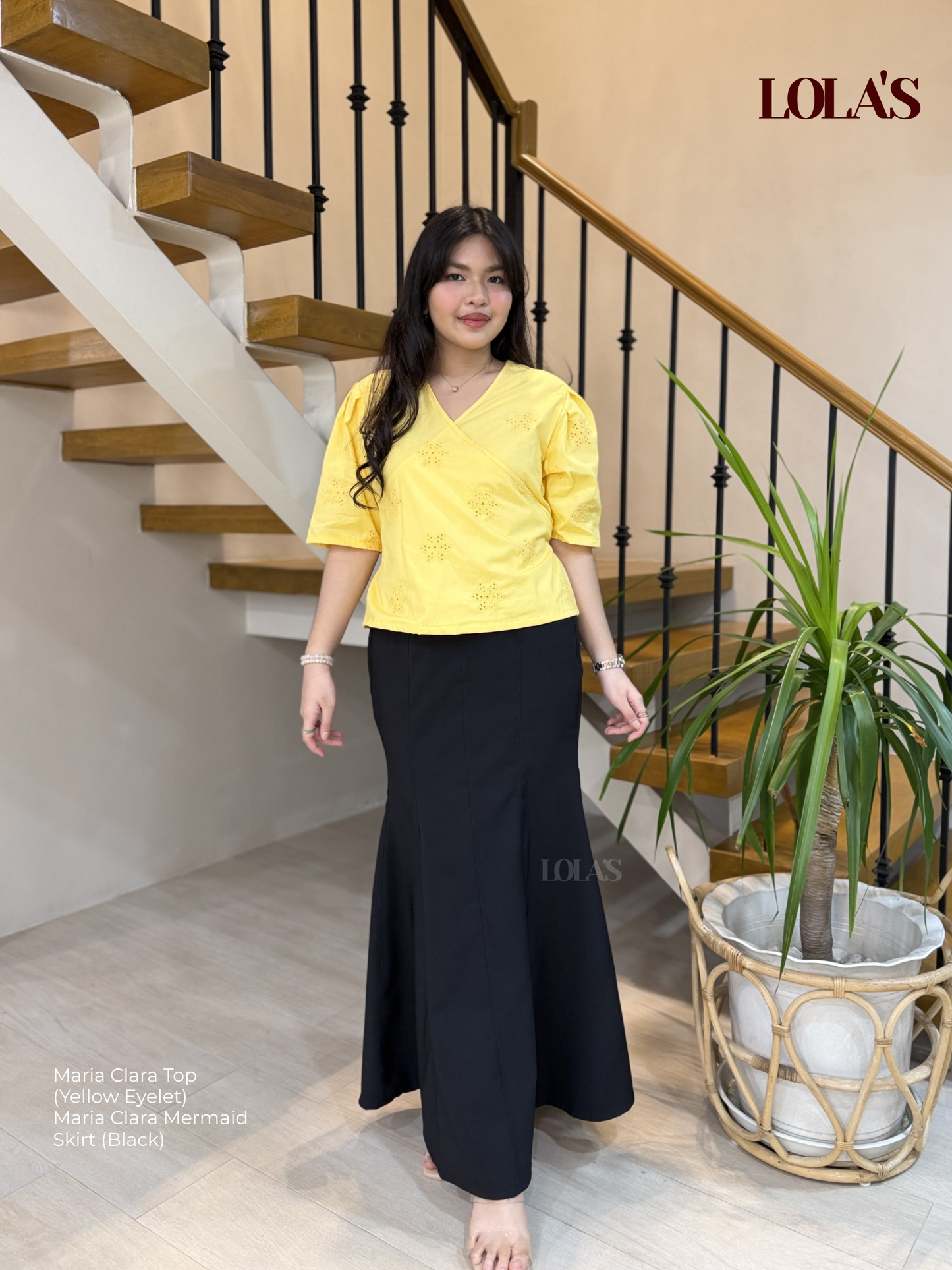 Maria Clara Skirt (Black)