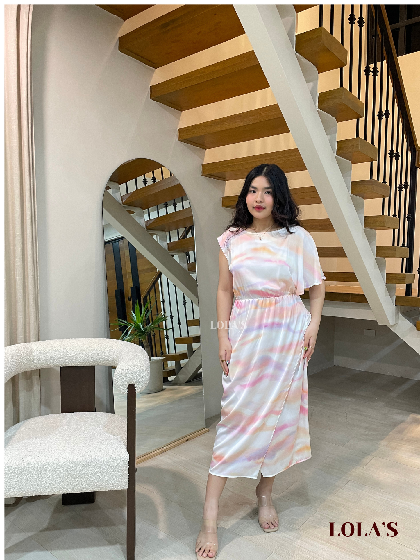 Ollie Dress (Pastel Skies)