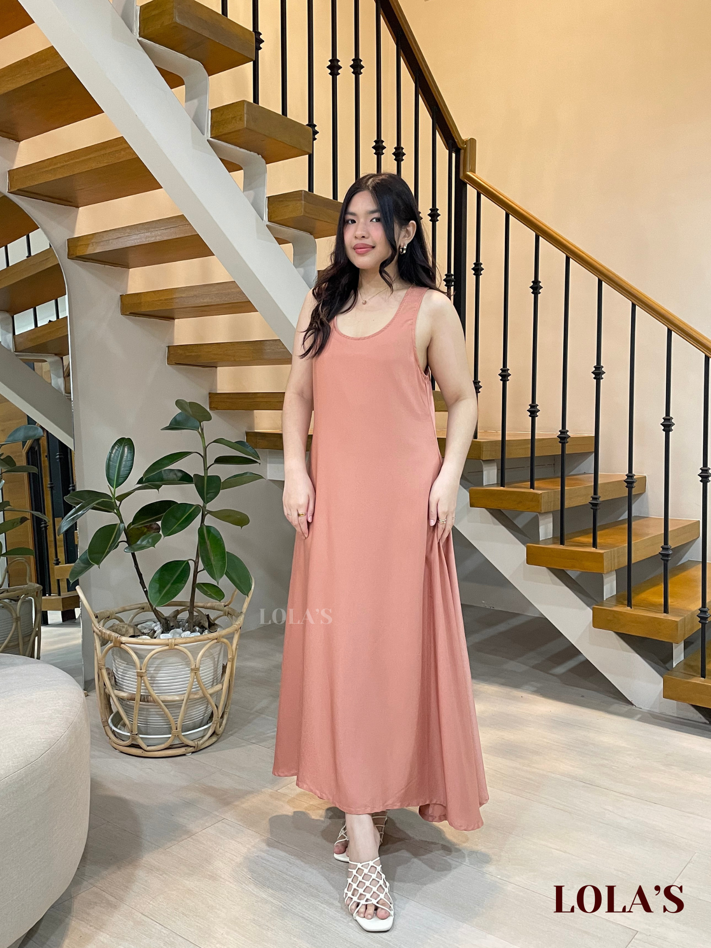 Miranda Dress (Soft Ginger)