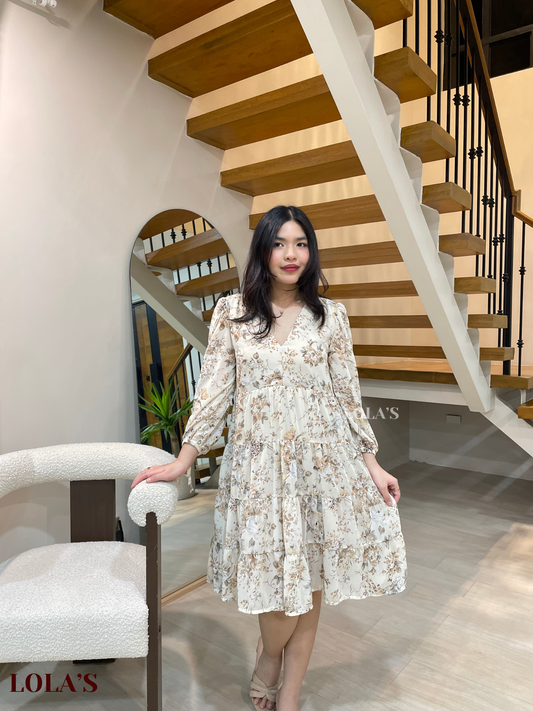Diana Dress (Tuscan Florals)