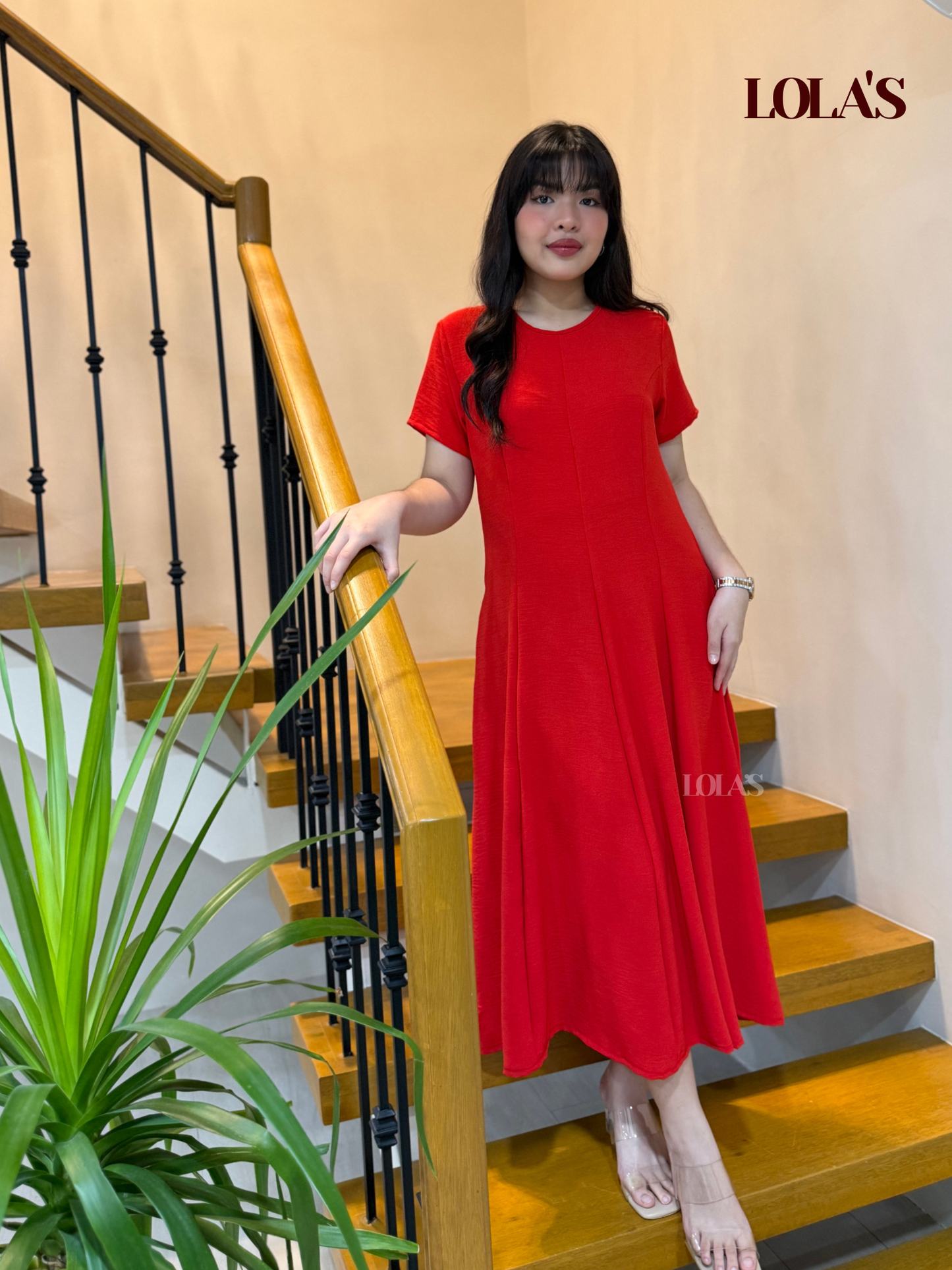Kathleen Dress (Red)