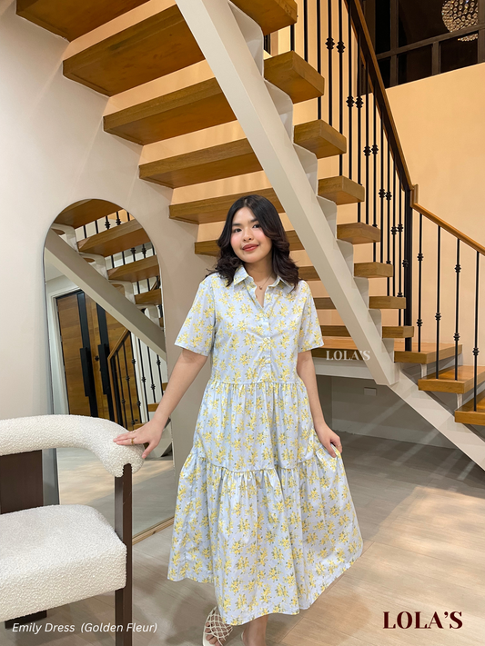 Emily Dress (Golden Fleur)
