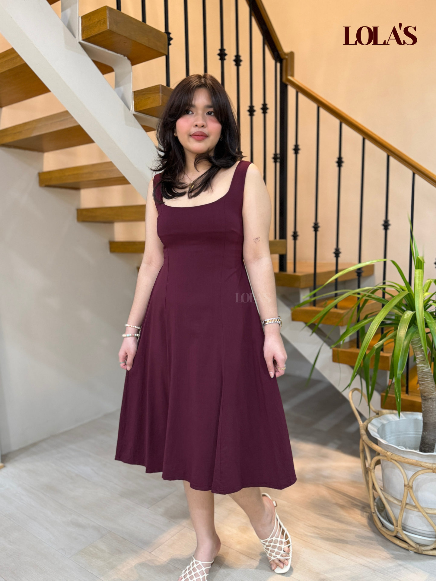 Eri Dress (Wine)