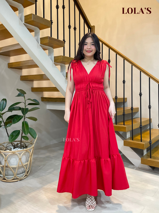 Adeline Dress (Red)