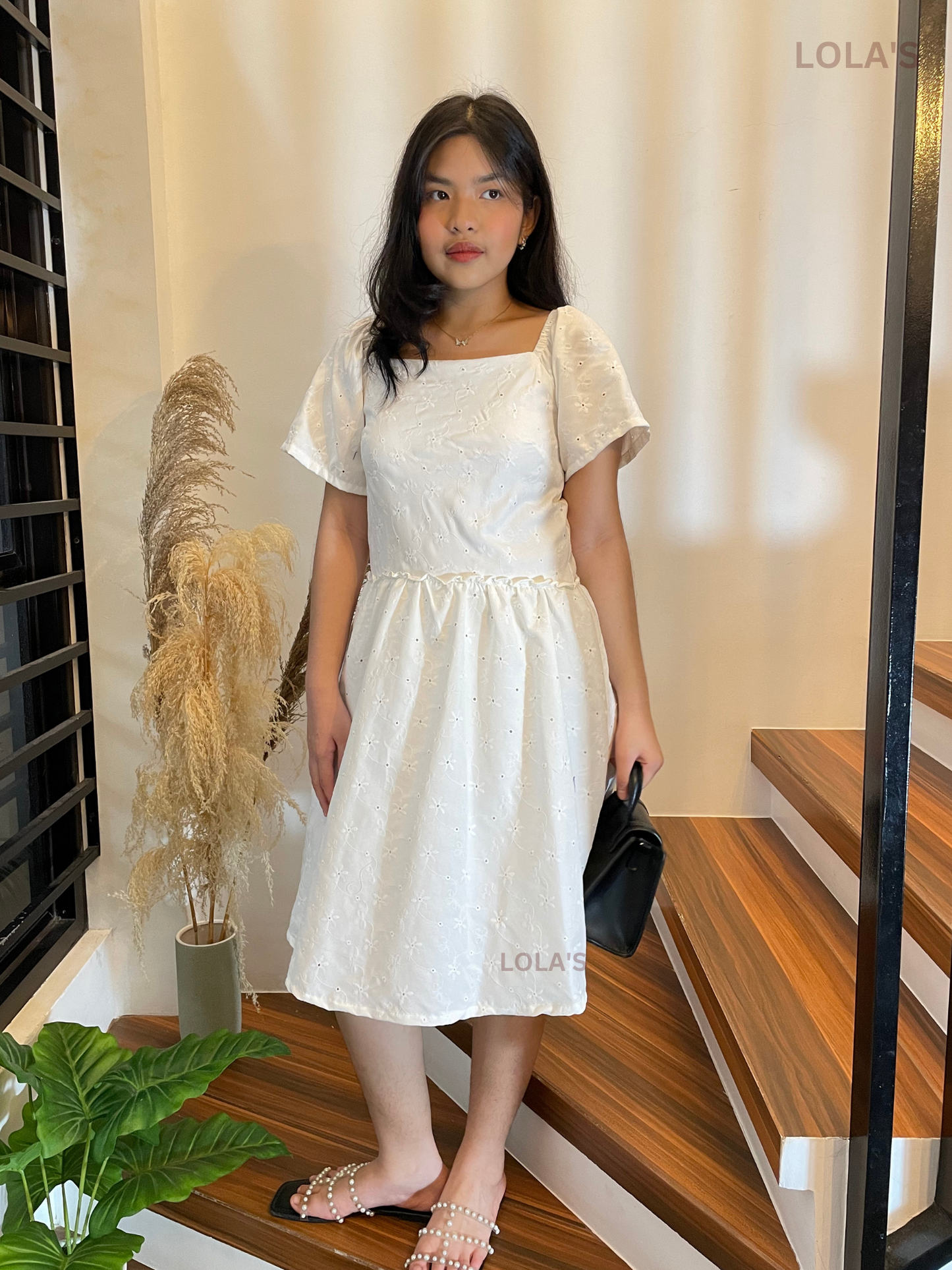 Rosey Dress (White)