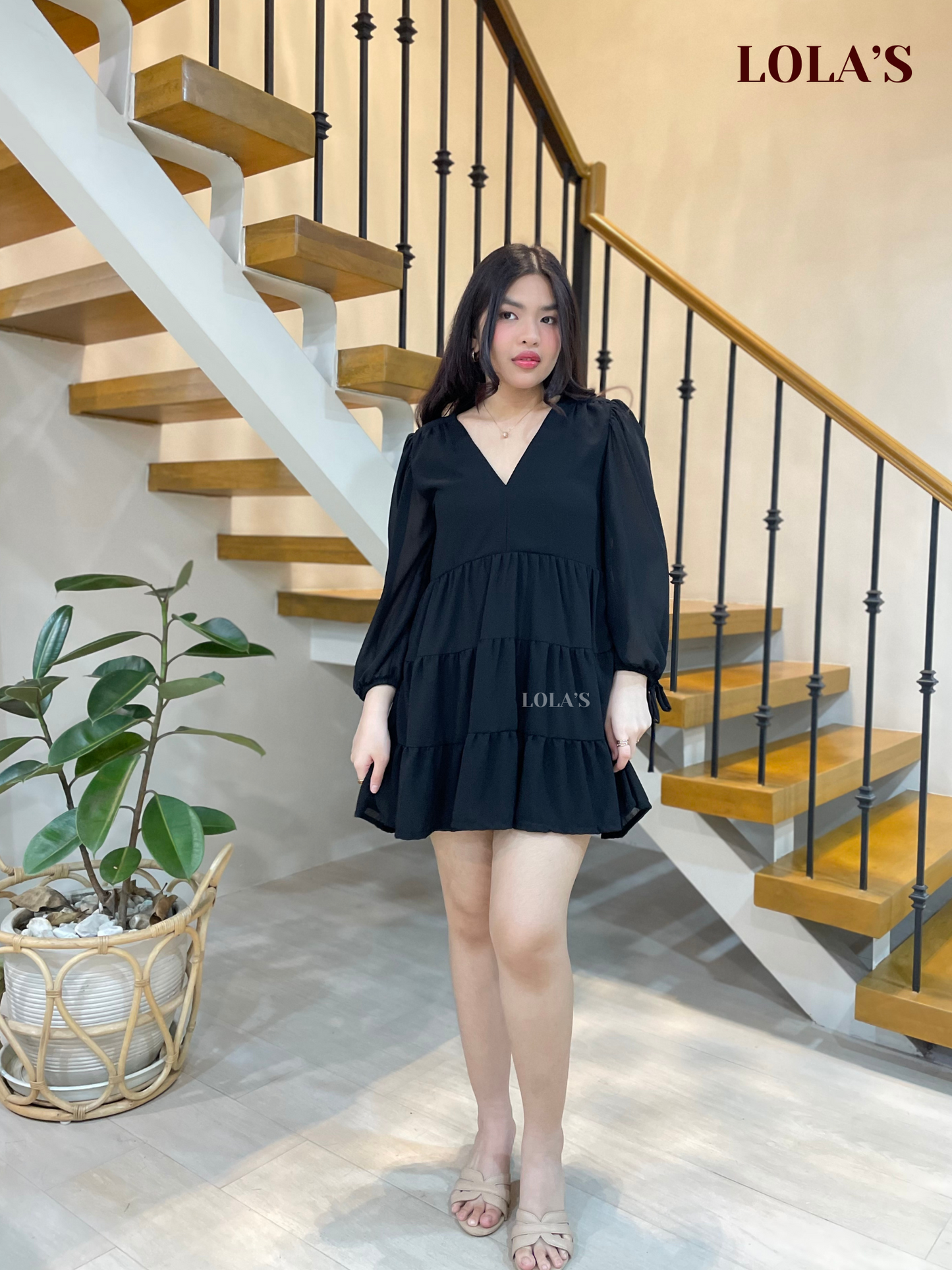 Monina Dress (Black)
