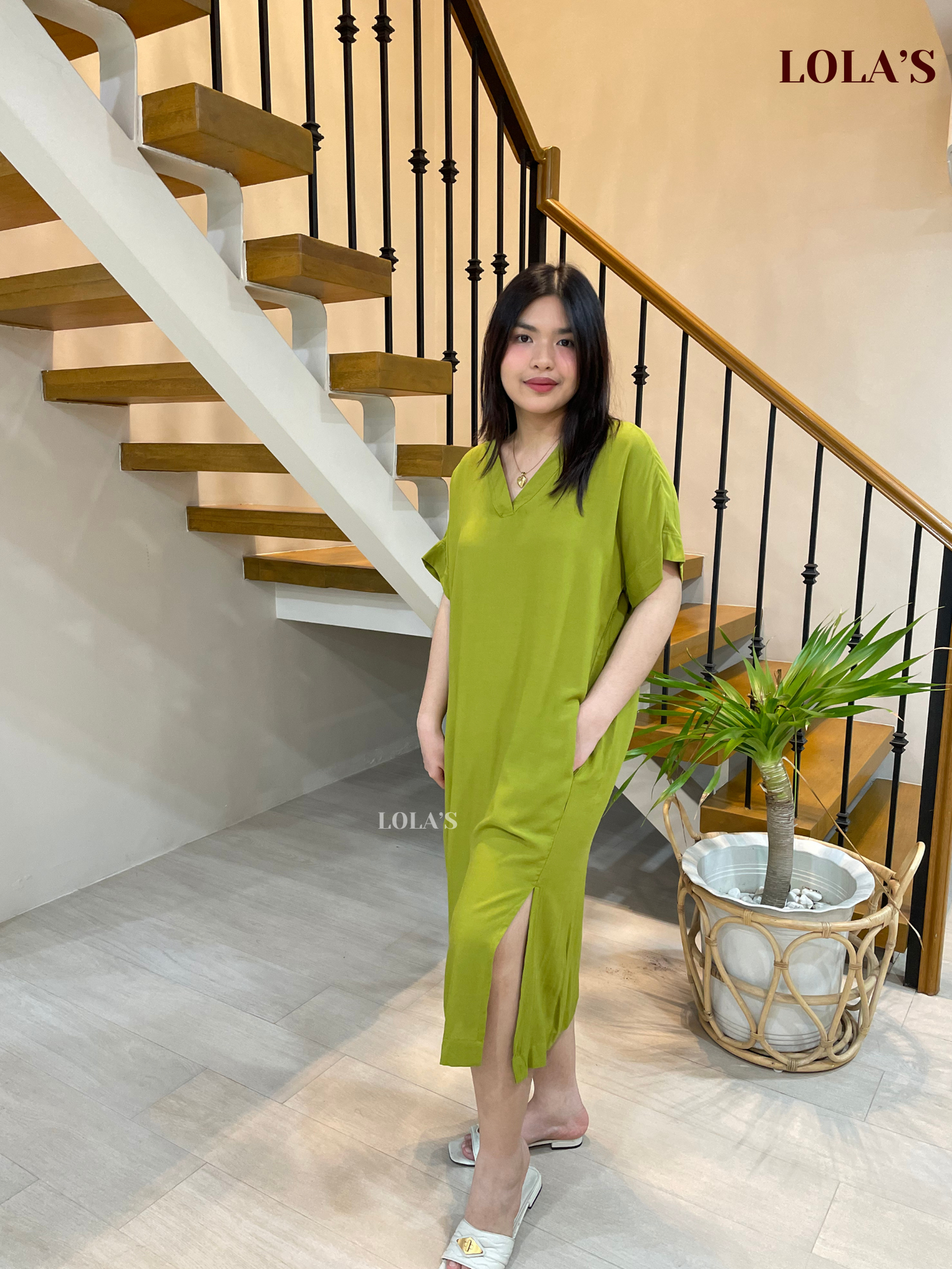 Coco Dress (Apple Green)