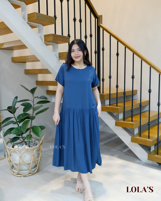 Mina Dress (Blue Green)