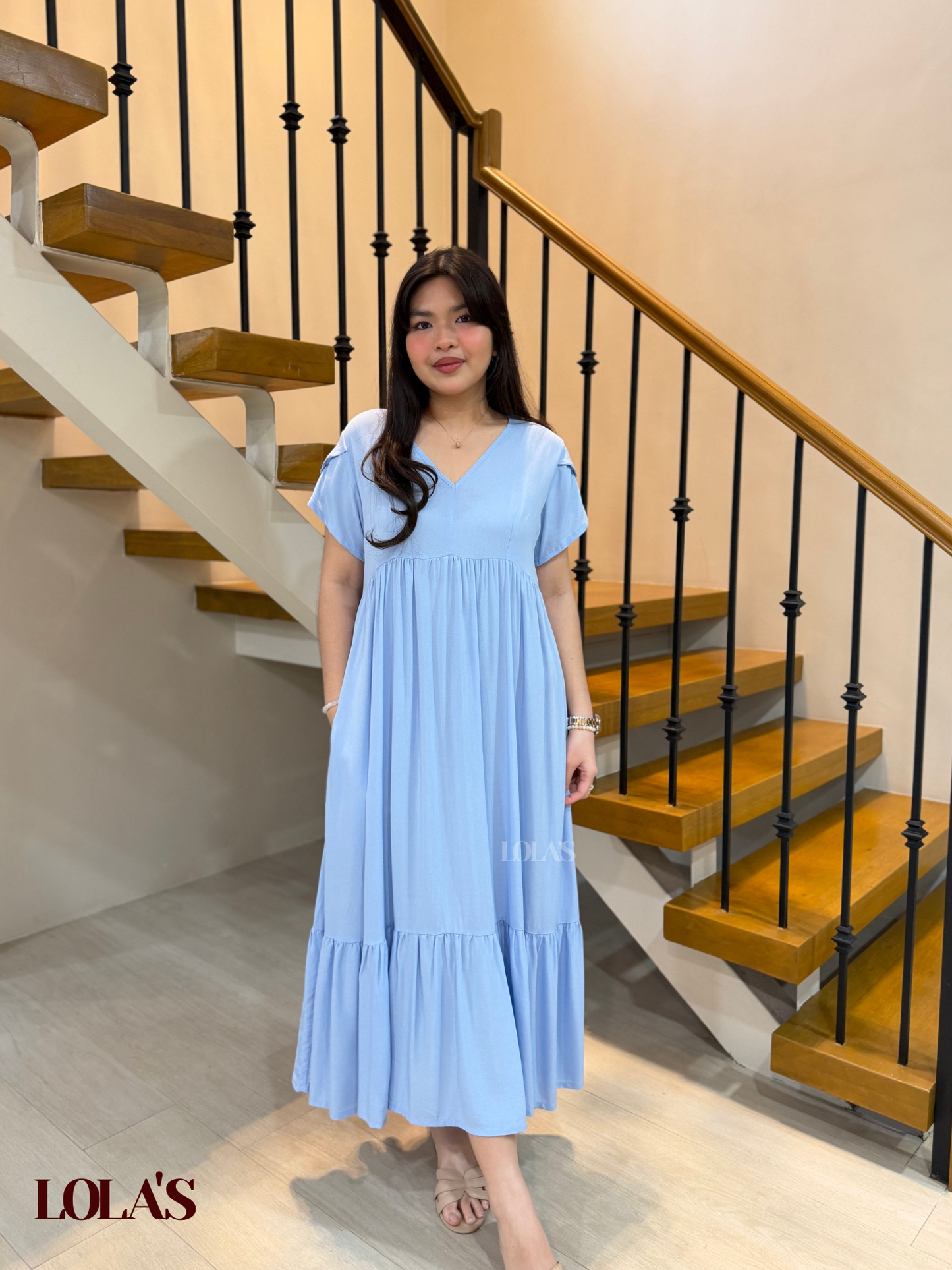 Jane Dress (Sky Blue)