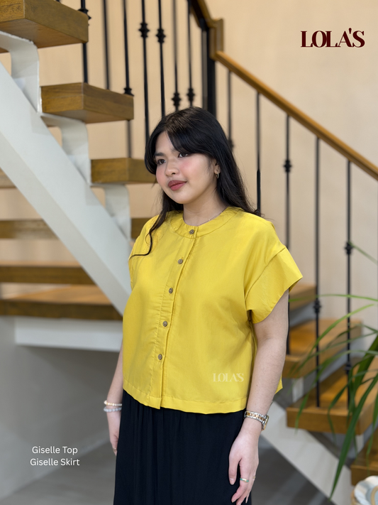 Giselle Top (Mustard)