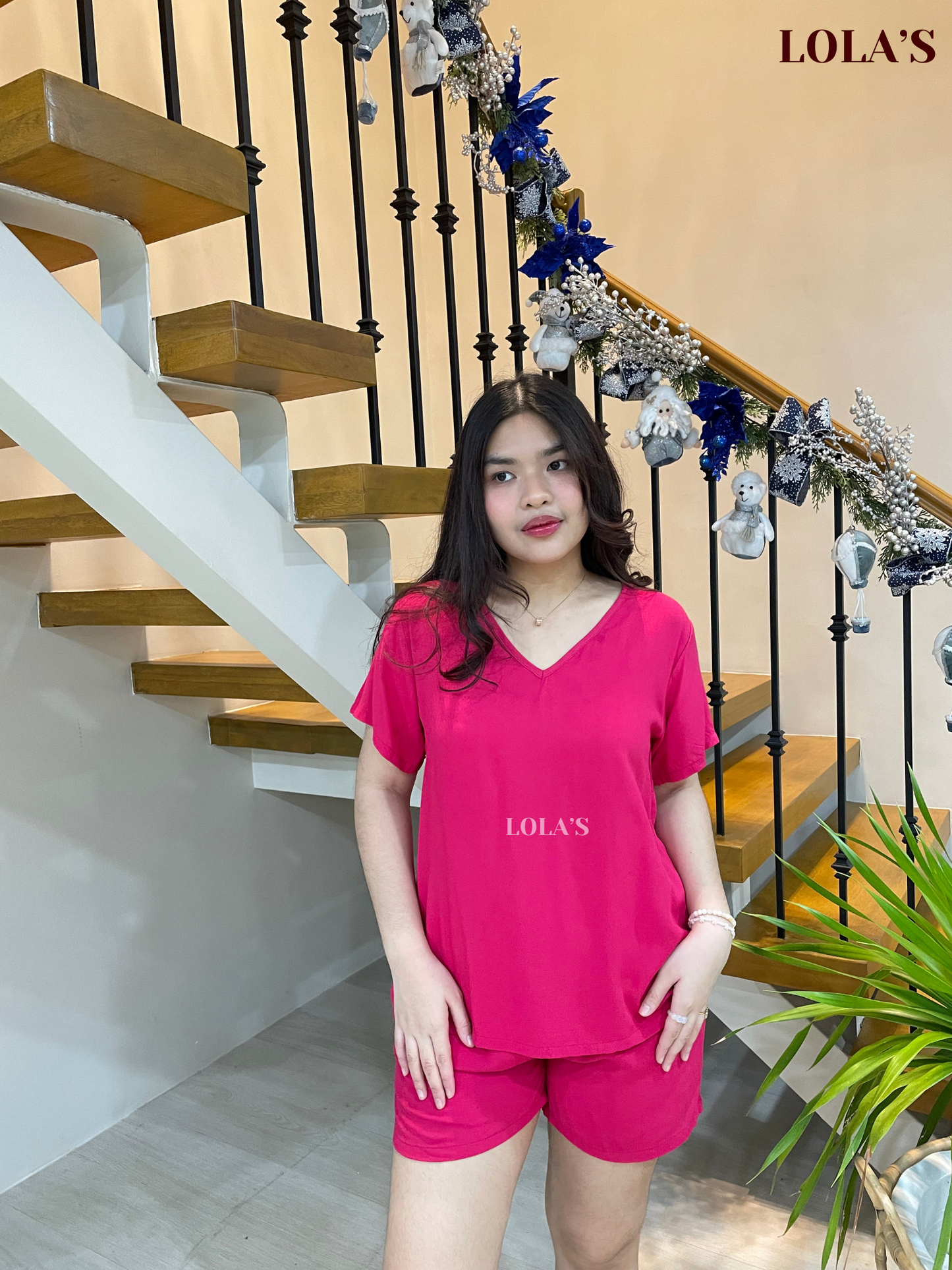 Terno Loungewear Coordinates (Magenta)