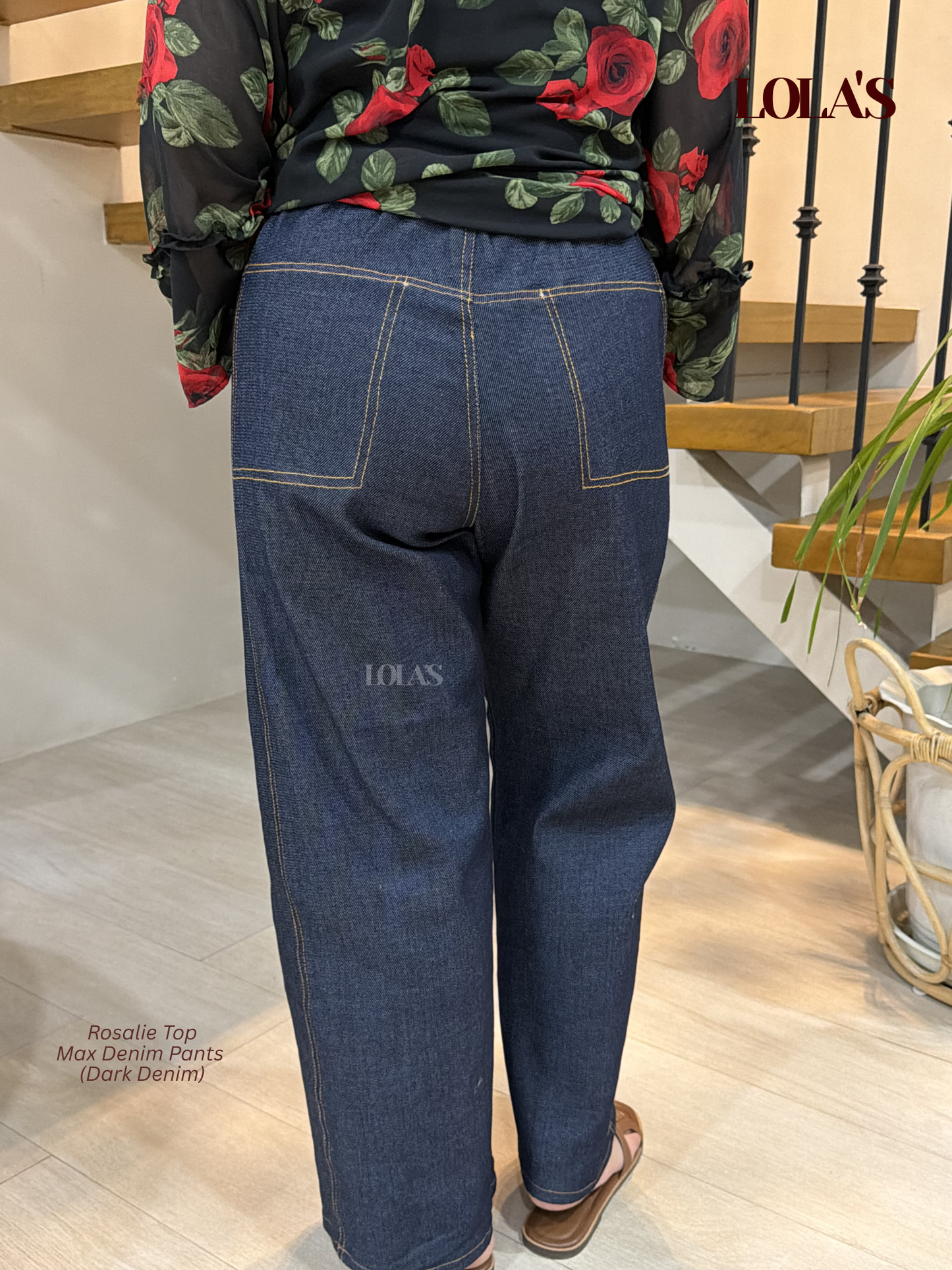 Denim Pants (Dark Denim)