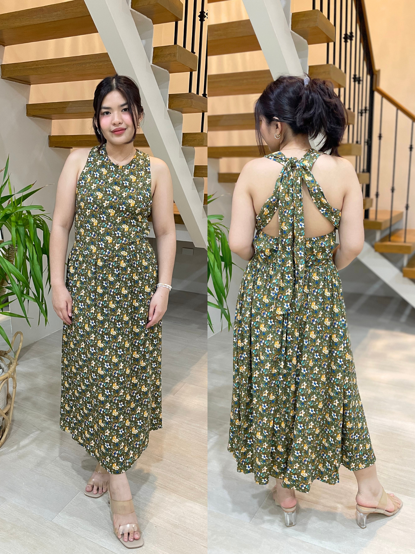 Sarah Dress (Fern Blooms)