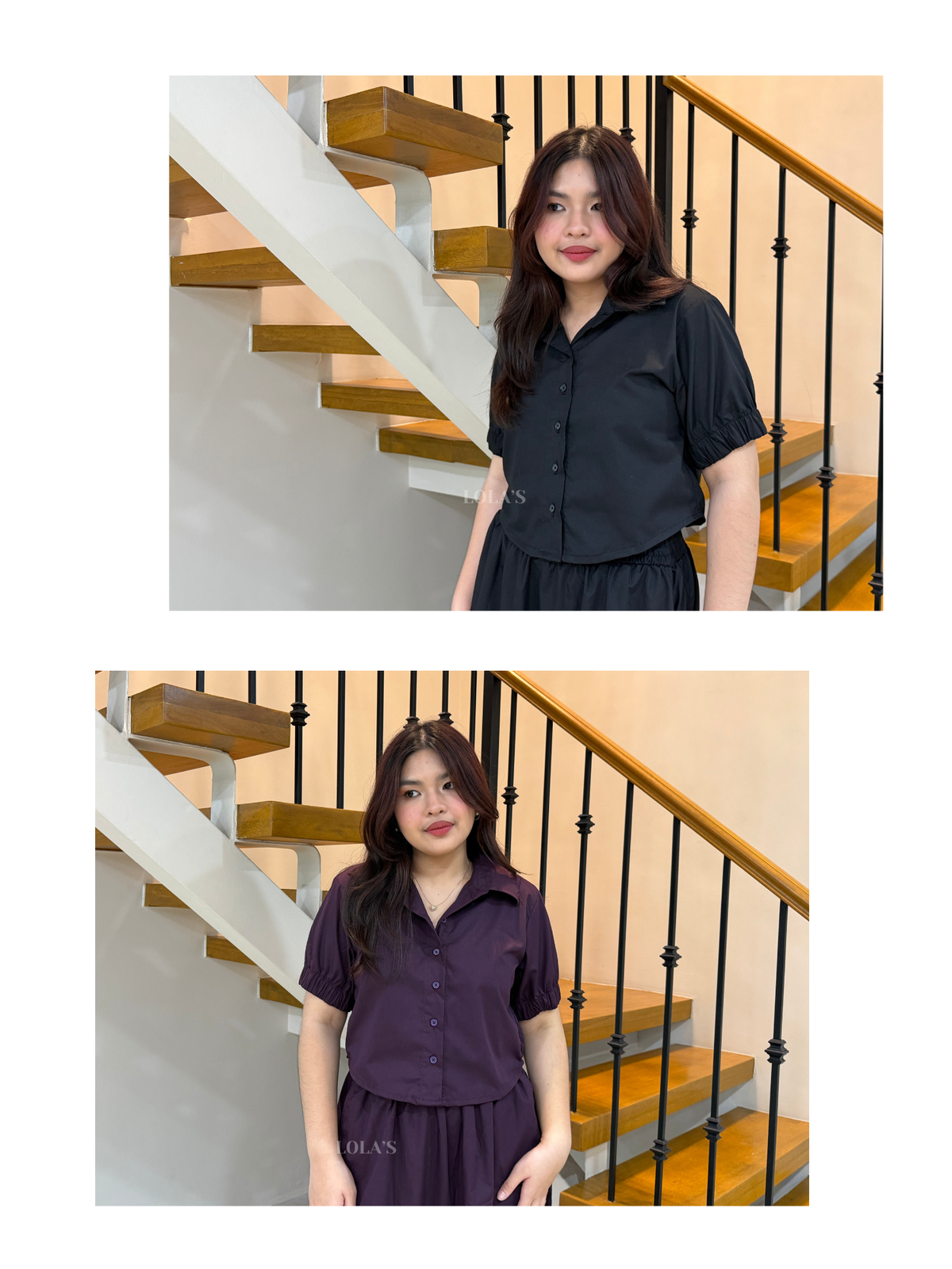 Gretchen Coords (Black Poplin)