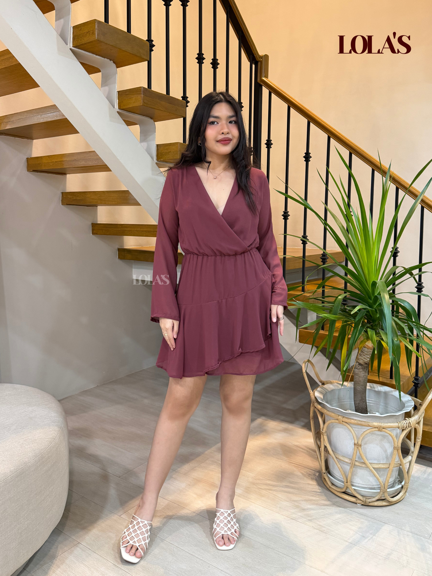 Lana Dress (Mauve)