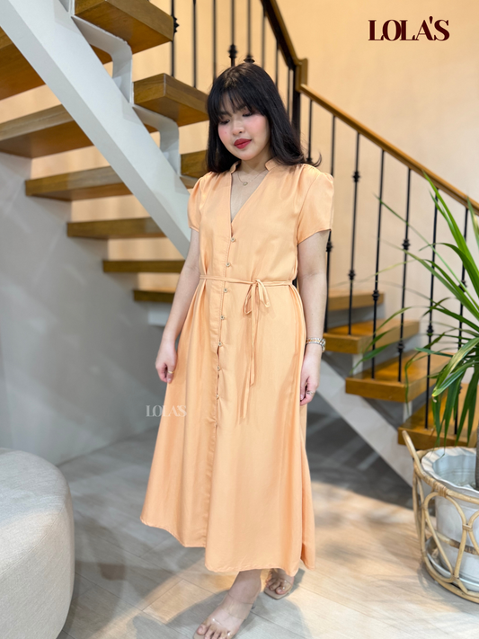 Kyle Dress (Apricot)