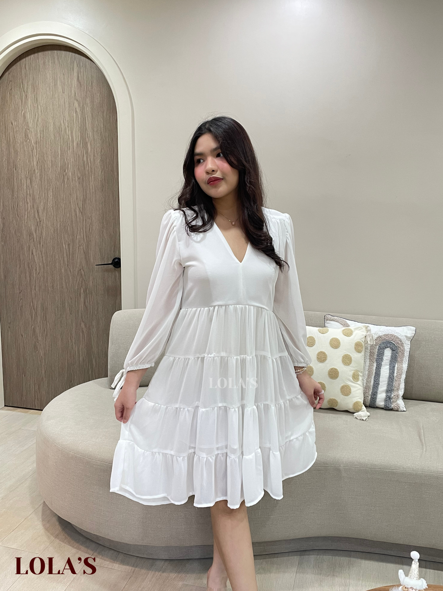 Diana Dress (White)