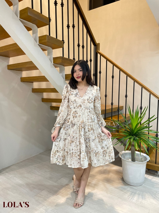 Diana Dress (Tuscan Florals)