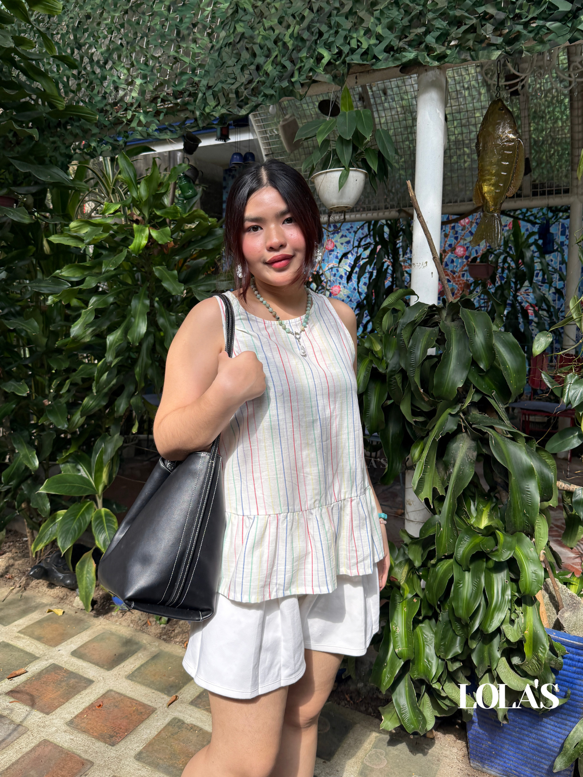 Wena Top (Confetti Stripe)