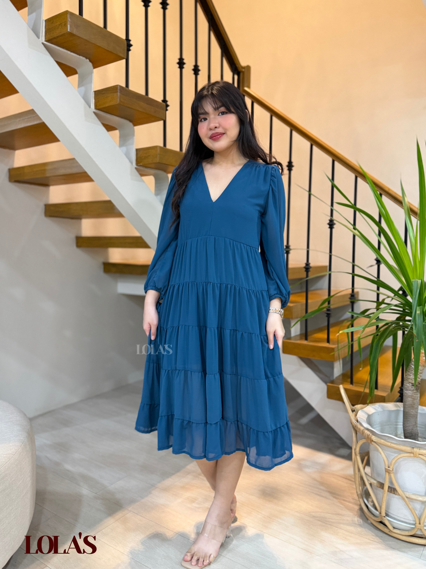 Anna Dress (Emerald)