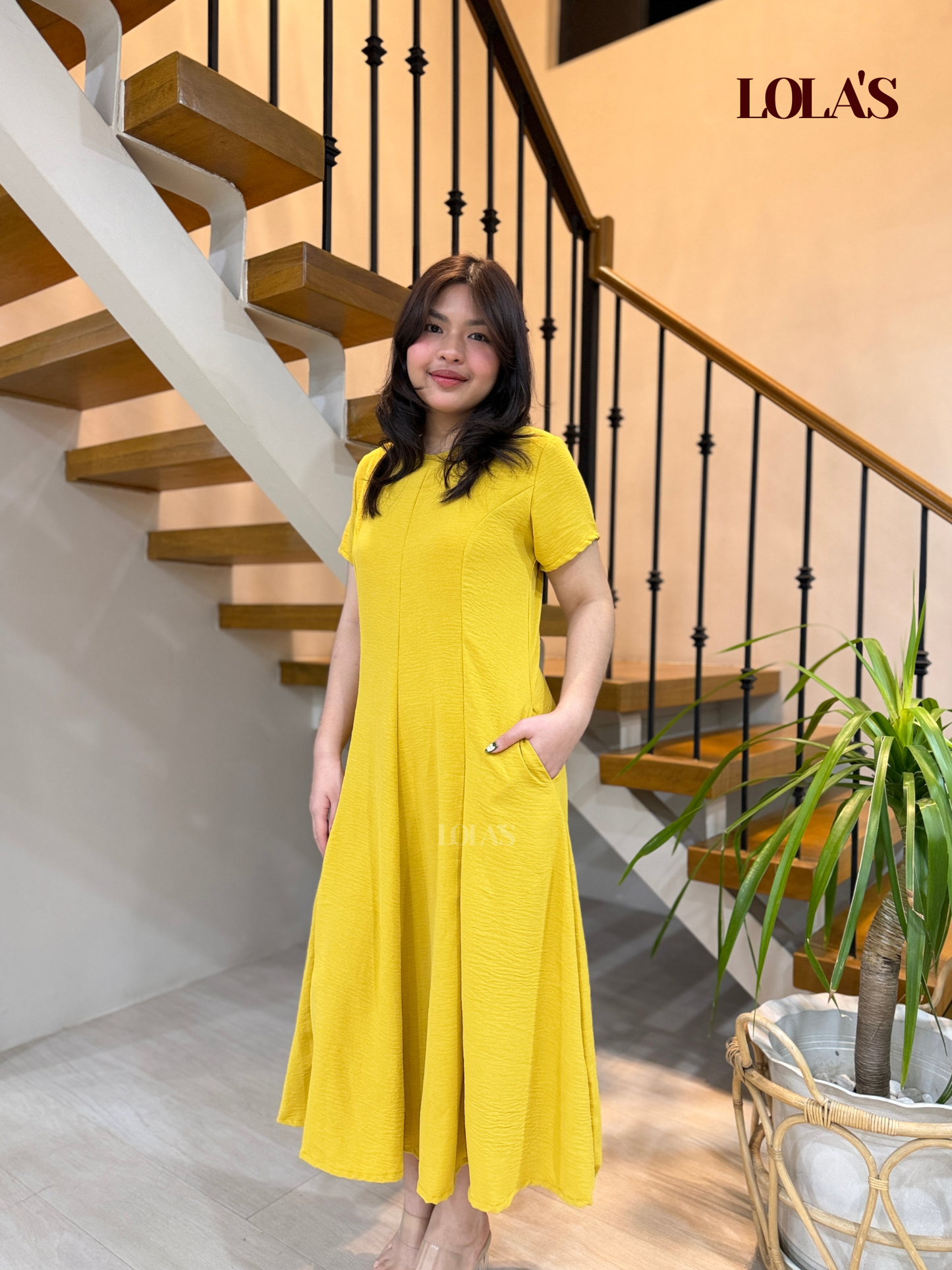 Kathleen Dress (Yellow)