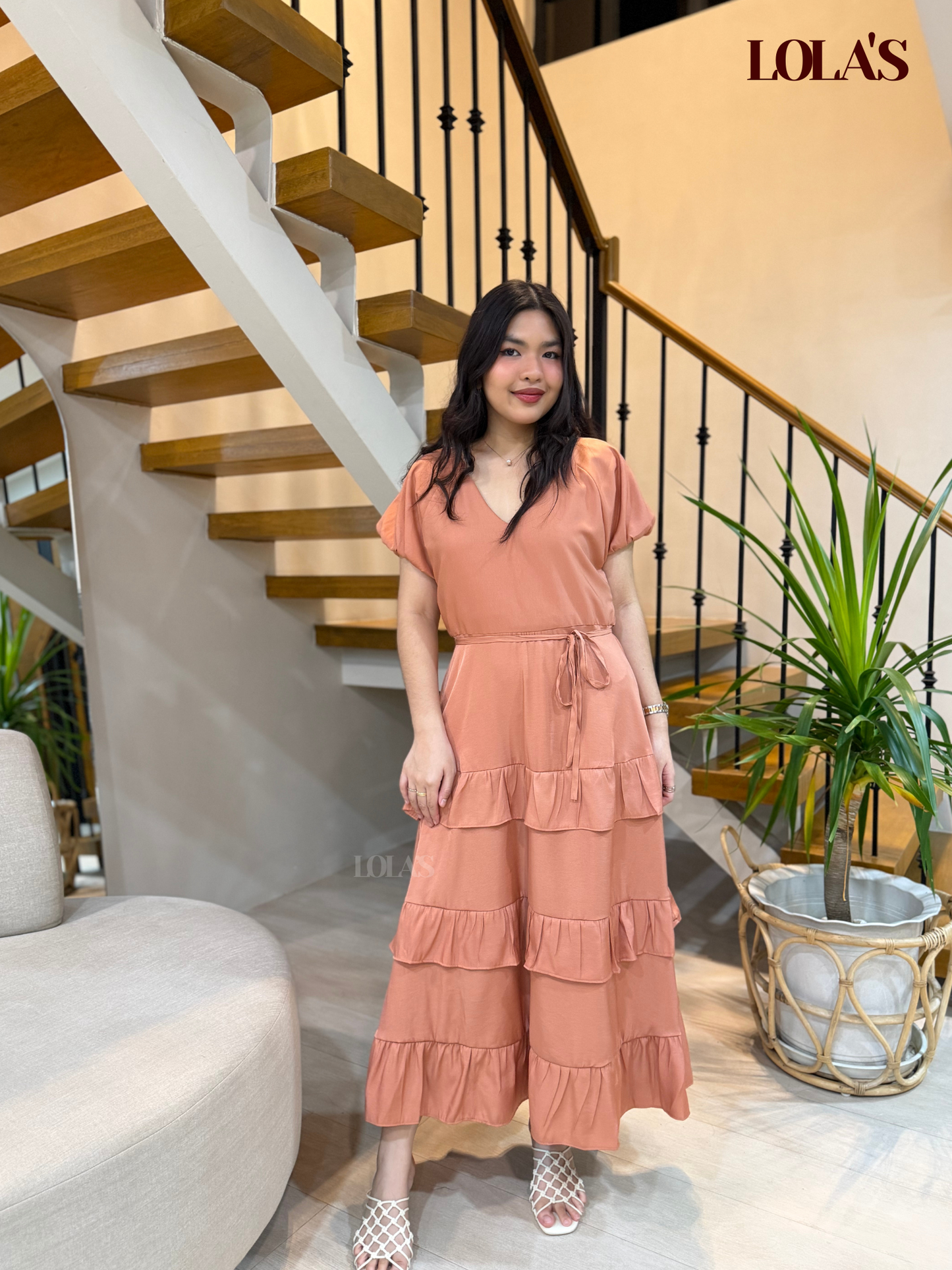 Melai Dress (Soft Ginger)