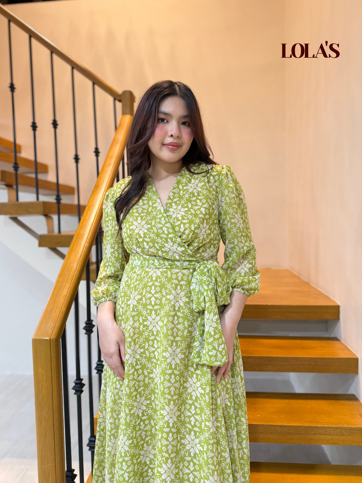 Paula Dress (Lime Mist)