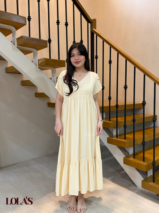 Jane Dress (Pale Yellow)