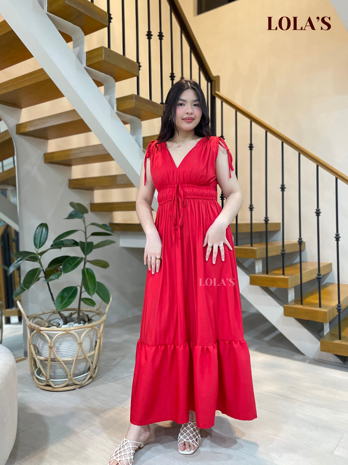 Adeline Dress (Red)