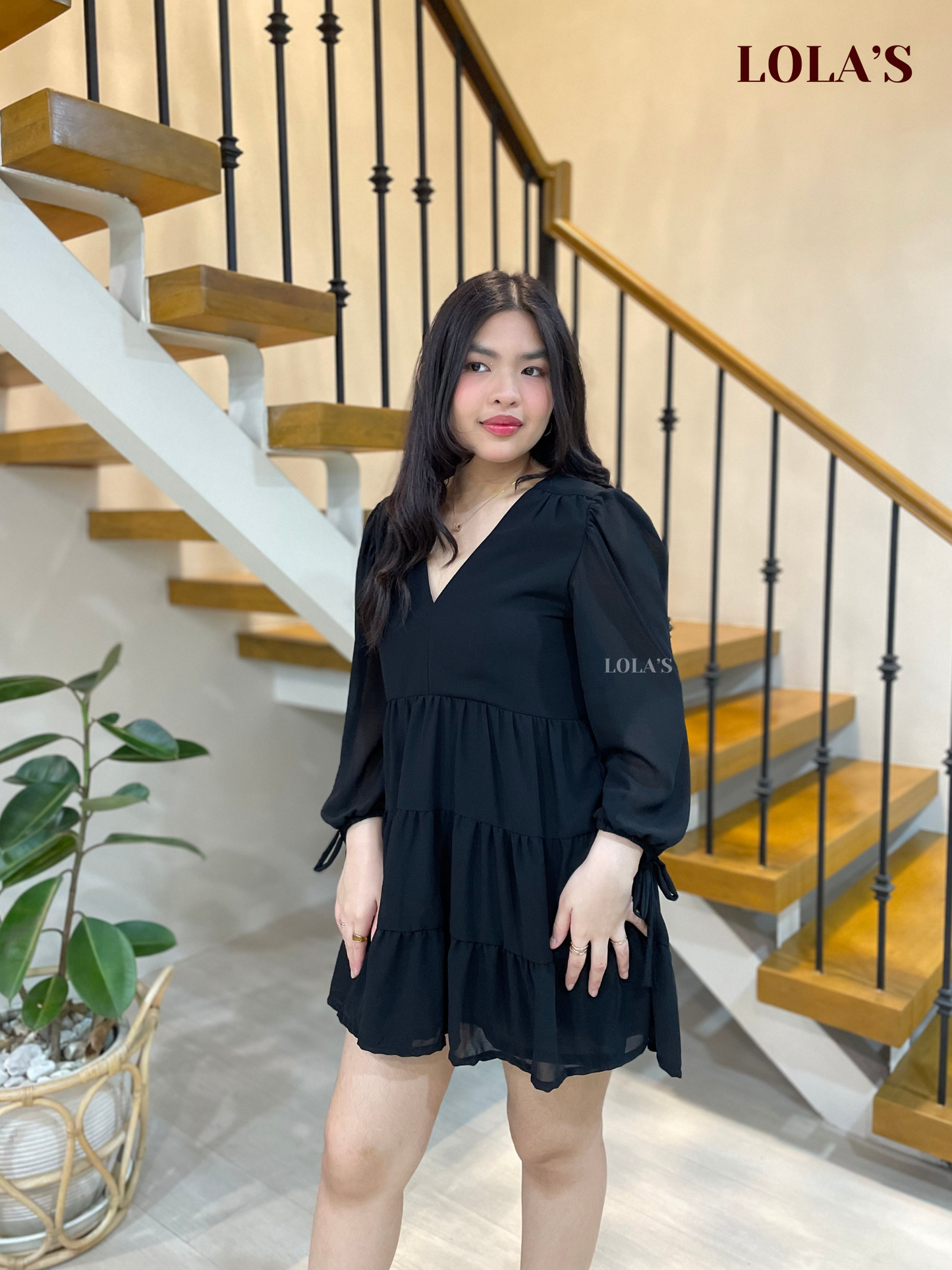 Monina Dress (Black)
