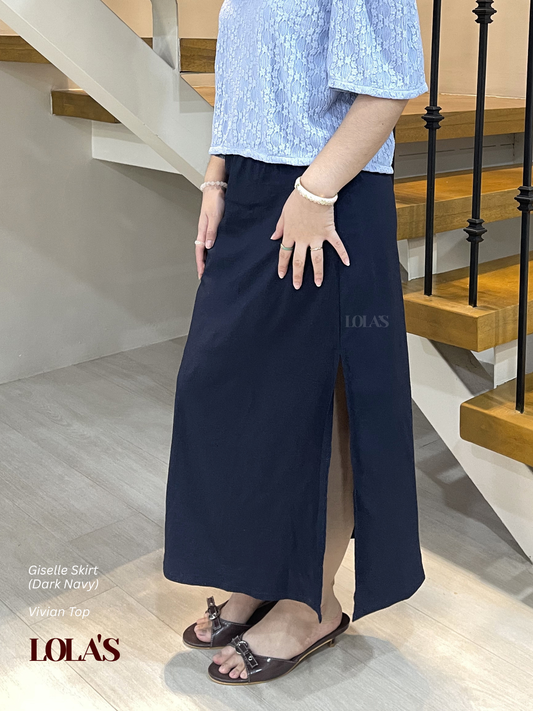 Giselle Skirt (Dark Navy)