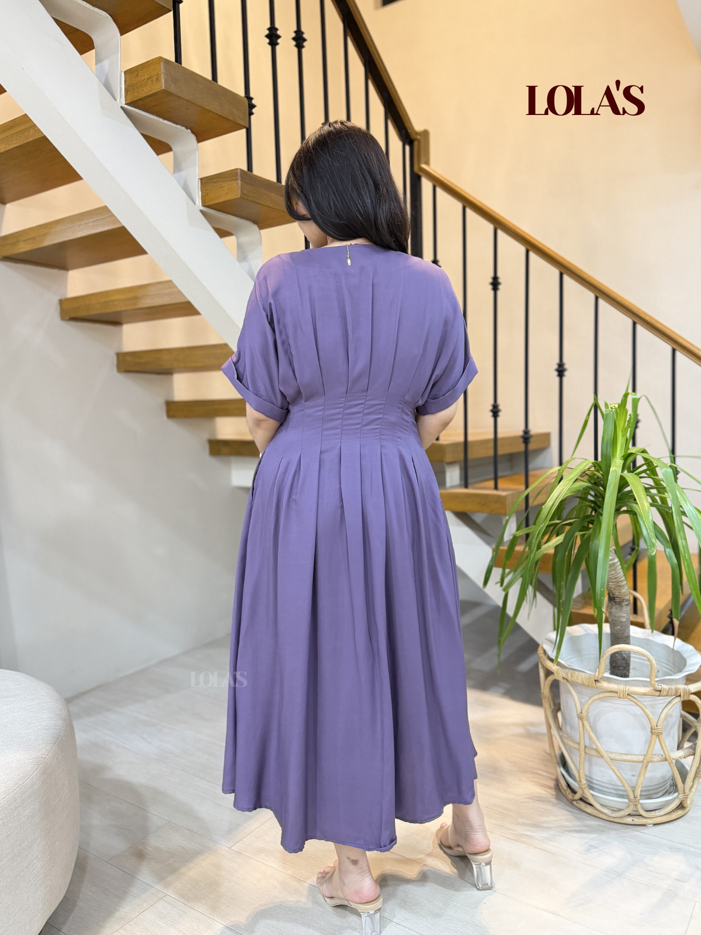 Frederica Dress (Royal Purple)