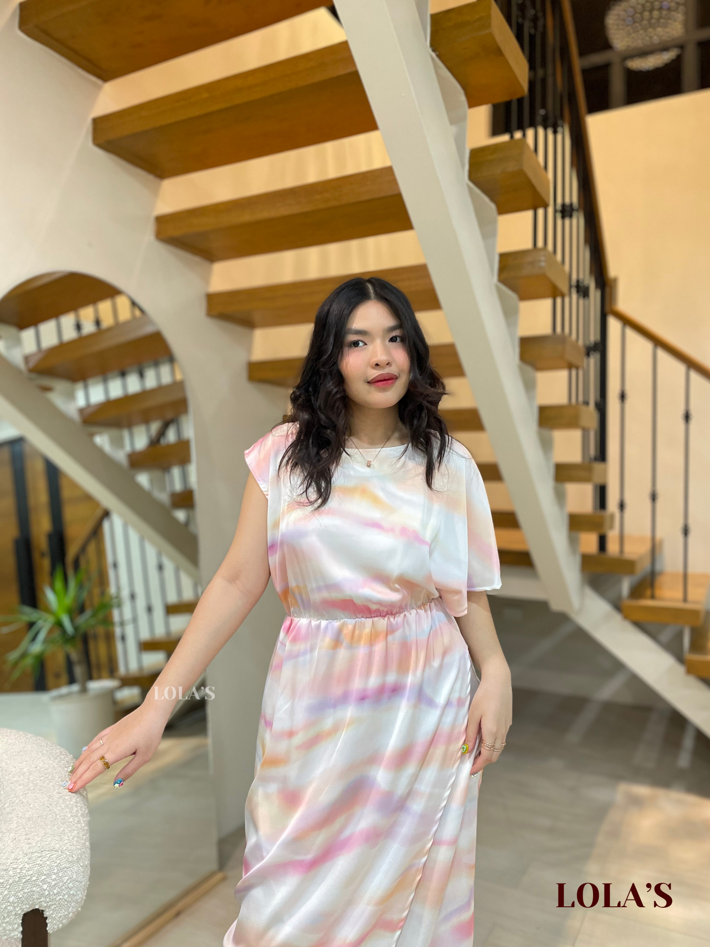 Ollie Dress (Pastel Skies)